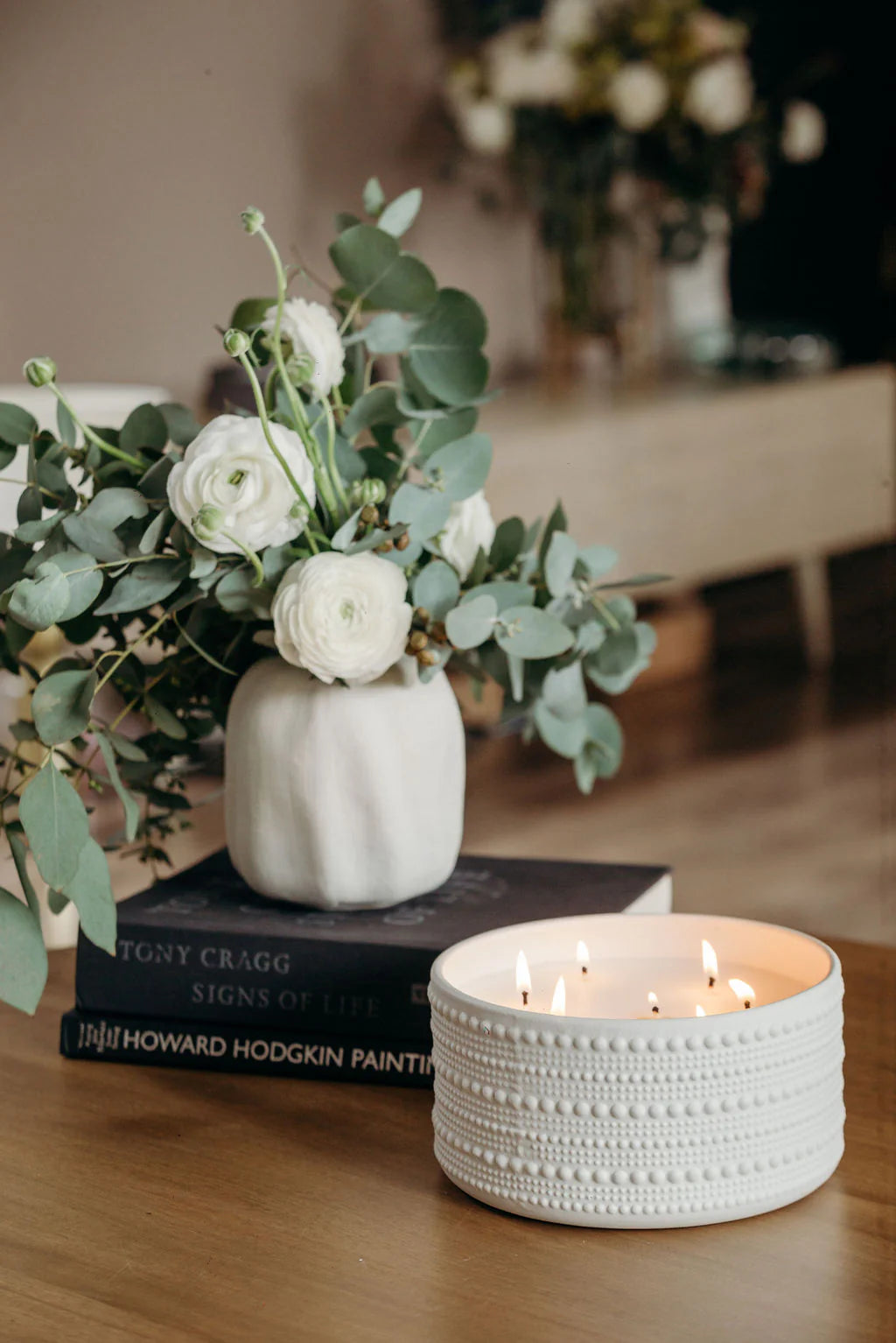 Florero Hatsy + Vela Zoony