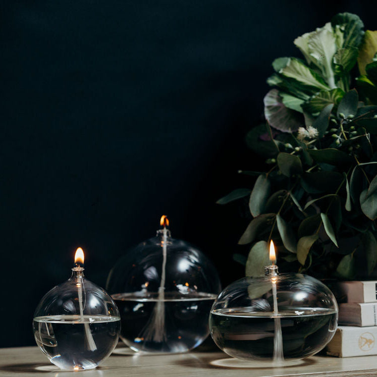 Aqua candle