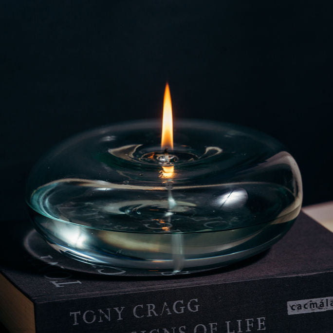 Vast aqua candle